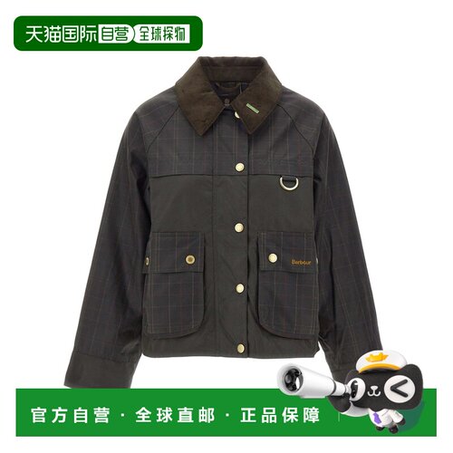 香港直邮Barbour 女士户外风衣 LWX1584OL71 AW2026 棕色 长袖休