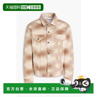 提花针织棉质夹克 1h可退 男士 米索尼 US24SC0D 香港直邮MISSONI