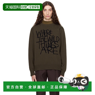 1h可退 香港直邮Sacai 男士 卡其色 Where The Wild Things Are