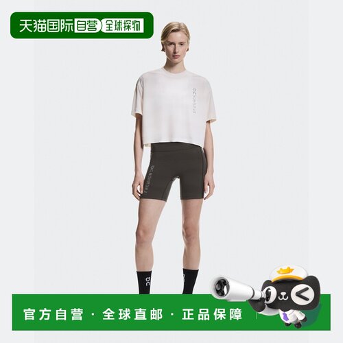 自营欧洲直邮On昂跑 Performance-T Erewhon女士米白色聚酯纤维印