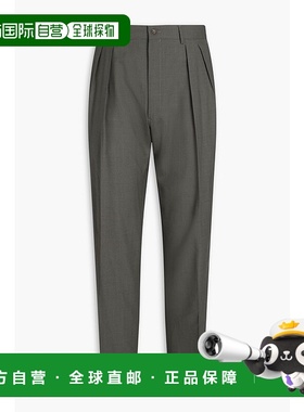 1h可退 香港直邮Canali 康钠丽 男士 锥形羊毛长裤 U5281AA026388