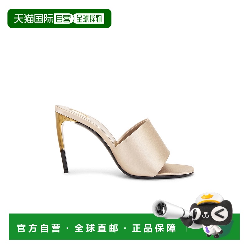 1h可退 香港直邮Saint Laurent 圣罗兰 女士 露趾高跟凉鞋 800068