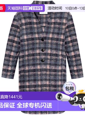 1h可退 香港直邮ISABEL MARANT 女士 MARANT ETOILE 淡紫色外套 M