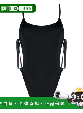 1h可退 香港直邮Blumarine 蓝色情人 女士 徽标连体泳衣 2D010A