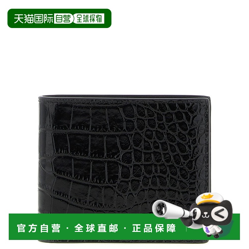 1h可退 香港直邮Tom Ford 汤姆 福特 男士 雙折壓花皮夾 Y0410LCL