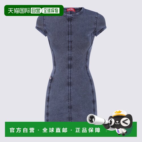 香港直邮DIESEL 女士连衣裙 A195170KIBY01A AW2025支付后1h可退
