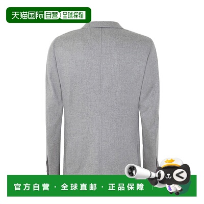 1h可退 香港直邮Z ZEGNA 男士夹克 UAC46SDF042 AW2022 灰色 男士