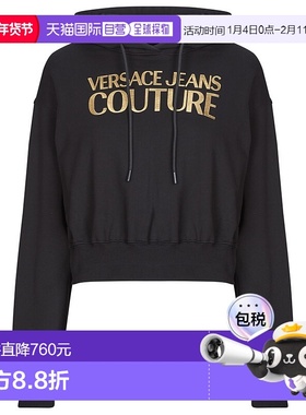 欧洲直邮Versace Jeans Couture  女衣服 秋冬2025 卫衣 79HAIT02