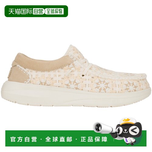 自营欧洲直邮Crocs卡骆驰 Wendy COMF Cottage Crochet女士钩编休