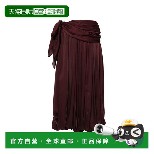 1h可退 香港直邮ZIMMERMANN 女士休闲裤 8796PS261WNE SS2026 酒