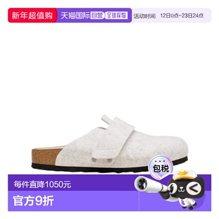 1h可退 香港直邮Birkenstock 圆头穆勒鞋 1030753厚底拖鞋半拖鞋