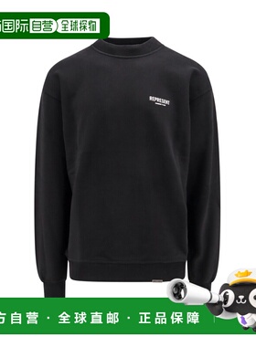 1h可退 香港直邮Represent 男士 针织衫 OCM41115001 black黑色