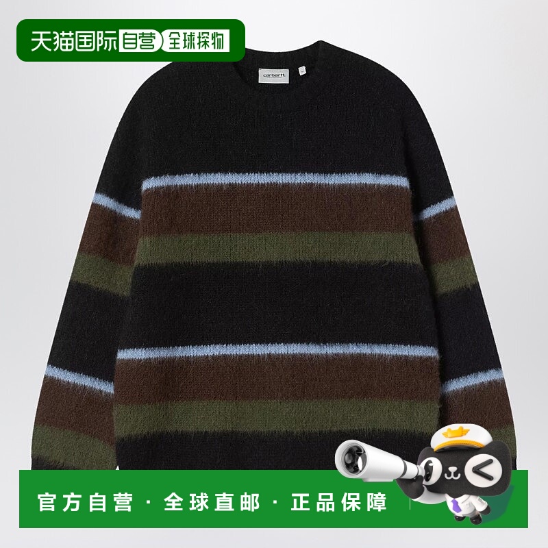 1h可退 香港直邮CARHARTT WIP 男士 Merton 条纹套头衫上衣 I0353