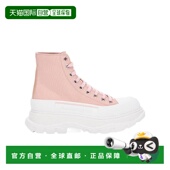 香港直邮ALEXANDER MCQUEEN 24SS 1h可退 高帮运动鞋 Women厚底