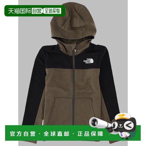 香港直邮the north face 北面 男童 B SLACKER FZ HDY 卫衣童装 N