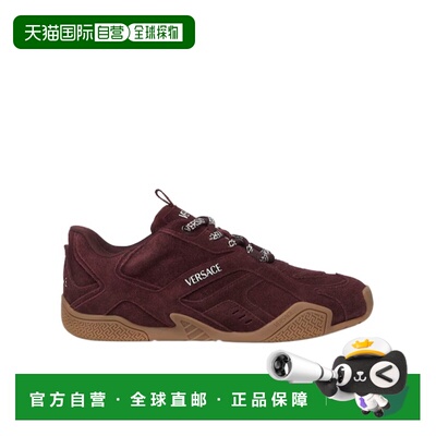 1h可退 香港直邮Versace Galaxia 麂皮运动鞋 10190071A15427