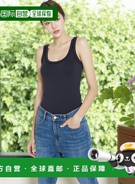 1h可退 香港直邮Lemaire 女士 罗纹背心 TO1199LJ1016 black黑色