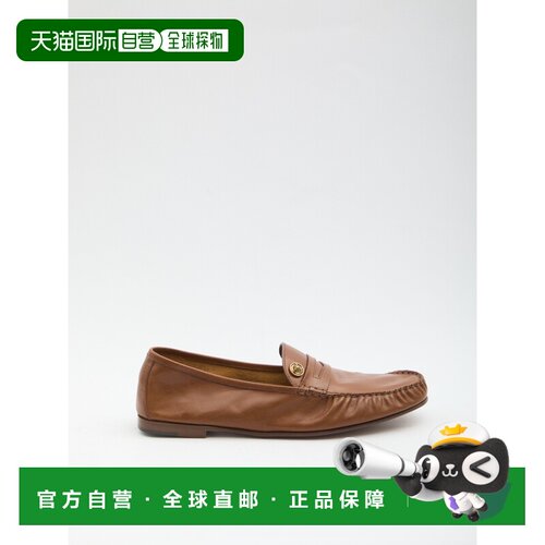 欧洲直邮versace 男士 正装鞋乐福鞋休闲鞋一脚蹬