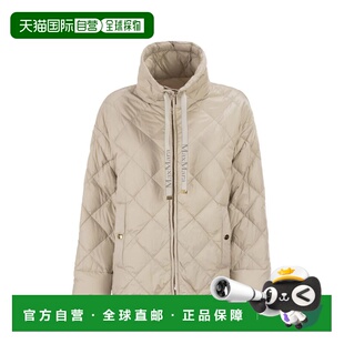 欧洲直邮maxmara 女士 外套时尚休闲立领保暖女装拉链
