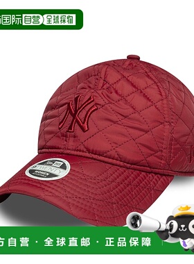 自营欧洲直邮New Era 9TWENTY女士深红色鸭舌帽女款
