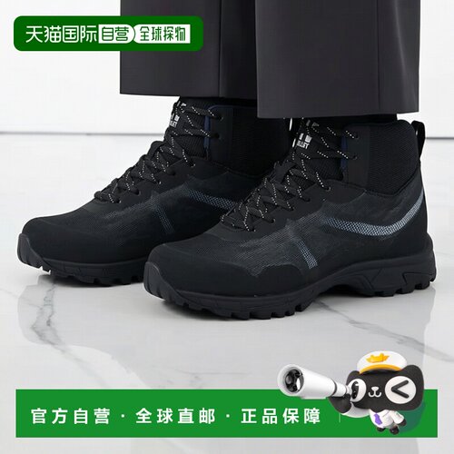 欧洲直邮Millet觅乐鞋子女运动户外徒步鞋黑色HIKE UP MID GT W
