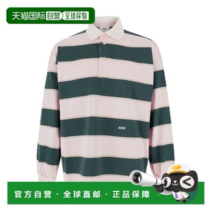 1h可退 香港直邮AUTRY 男士 STRIPS 大号POLO衫 POPXL6JEMAKEUP