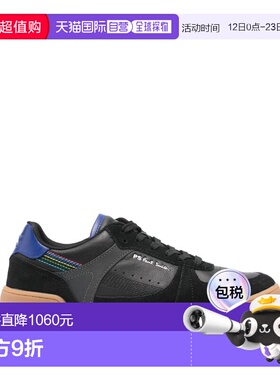 1h可退 香港直邮Paul Smith 男士 PS By 黑色运动鞋 M2SCSN10USUE
