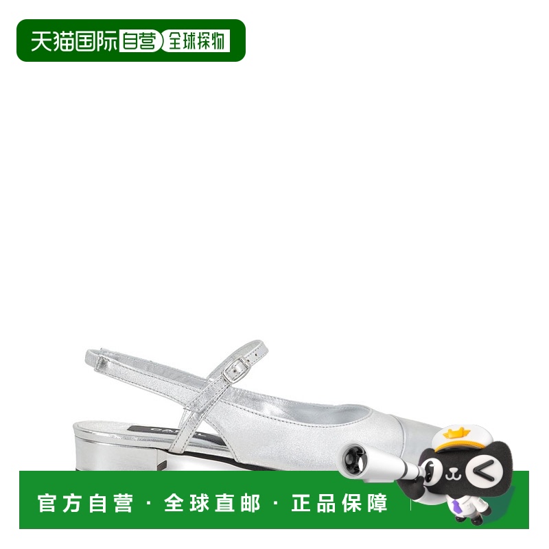 1h可退 carel 女士 乐福鞋女鞋牛皮芭蕾舞鞋高跟鞋单鞋