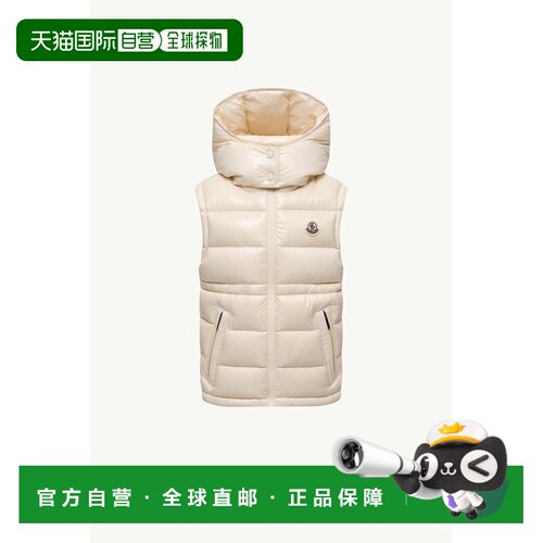 欧洲直邮MONCLER(盟可睐) Doudoune sans manches à capuche Ani