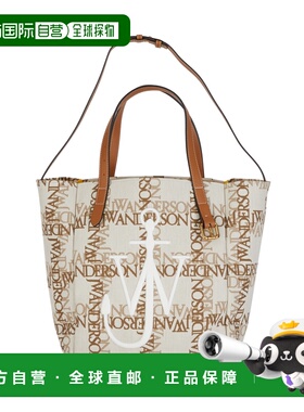 香港直邮J.W. Anderson 男士 logo单肩包 HB0470FA0136托特包真皮