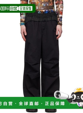 香港直邮Diesel 迪赛 男士 黑色 P-Gustaf 长裤 A160740IQAV