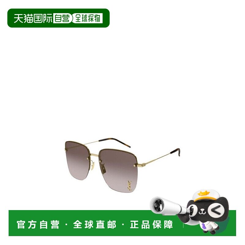 香港直邮Saint Laurent 徽标太阳镜 SL312