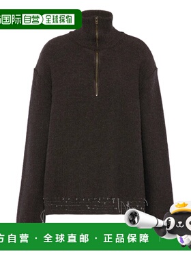 1h可退 香港直邮Maison Margiela 长袖拉链毛衣 S51HL0040M13227