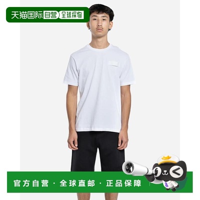 1h可退 香港直邮Paul & Shark 保罗与鲨鱼 男士 avec Shark 拼缀T