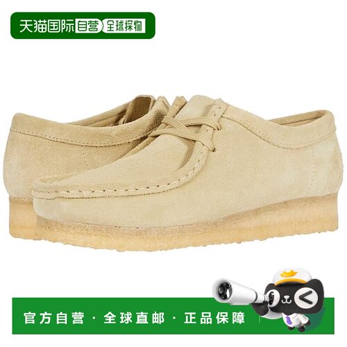 1h可退 香港直邮clarks originals 其乐 女士 Wallabee 靴子女靴