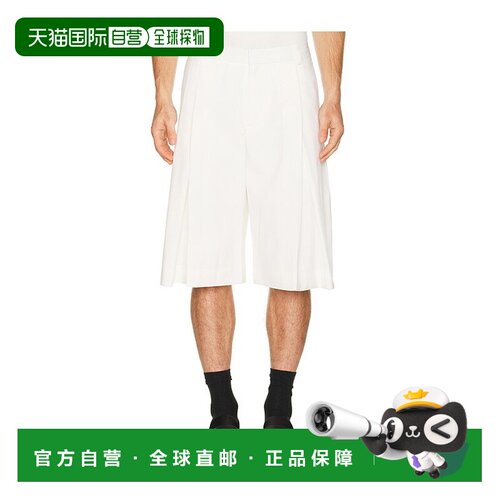 香港直邮Casablanca 男士 褶裥宽松短裤 MSS26TR41801