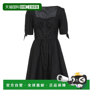 1h可退 香港直邮Pinko 品高 女士 夏装连衣裙 black黑色 舒适时尚