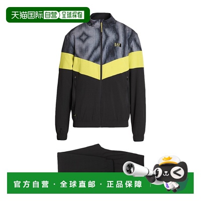 香港直邮Ea7 男士 Tracksuits 运动装 GREY 灰色时尚舒适运动套装
