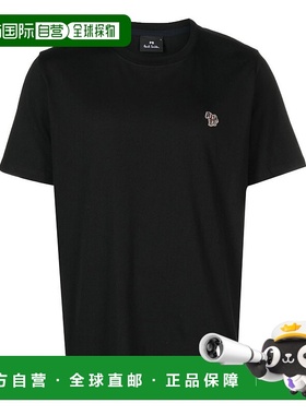 1h可退 香港直邮Paul Smith 男士 By and Polos T恤黑色T恤 M2R01