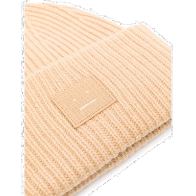 香港直邮Acne Studios 大脸徽标毛线帽 C40135针织帽