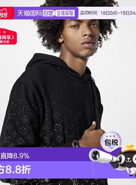 自营1h可退 欧洲直邮LV路易威登 男士黑色黄铜/帆布手链时尚高级