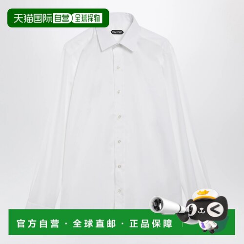 香港直邮TOM FORD 男士衬衫 HSBS01CGS02WAA AW20【付后1h可退】