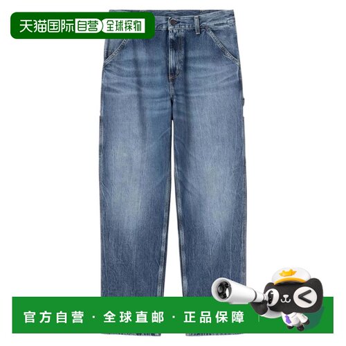 香港直邮CARHARTT WIP 男士牛仔裤 I032024017X32 AW2026 深蓝色