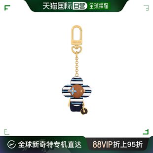 女士 香港直邮Louis 路易斯威登 M01811 Vuitton 徽标雕刻钥匙扣