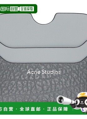 香港直邮Acne Studios 艾克妮 男士 灰色大号 Bicolor 卡包 CG027