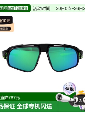 1h可退 香港直邮Nike 耐克 女士 灰色带绿色镜面哑光黑色醋纤太阳