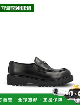 1h可退 香港直邮Prada 普拉达 男士 黑色平底鞋 2DE151B4LF0002
