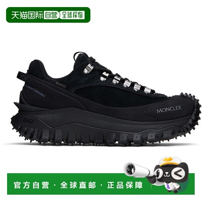 1h可退 香港直邮Moncler 盟可睐 男士 黑色 Trailgrip Apex 运动