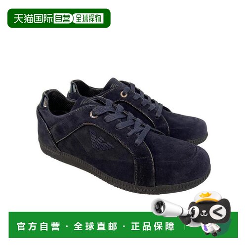 香港直邮Emporio Armani 徽标休闲运动鞋 X4X102XB828阿玛尼