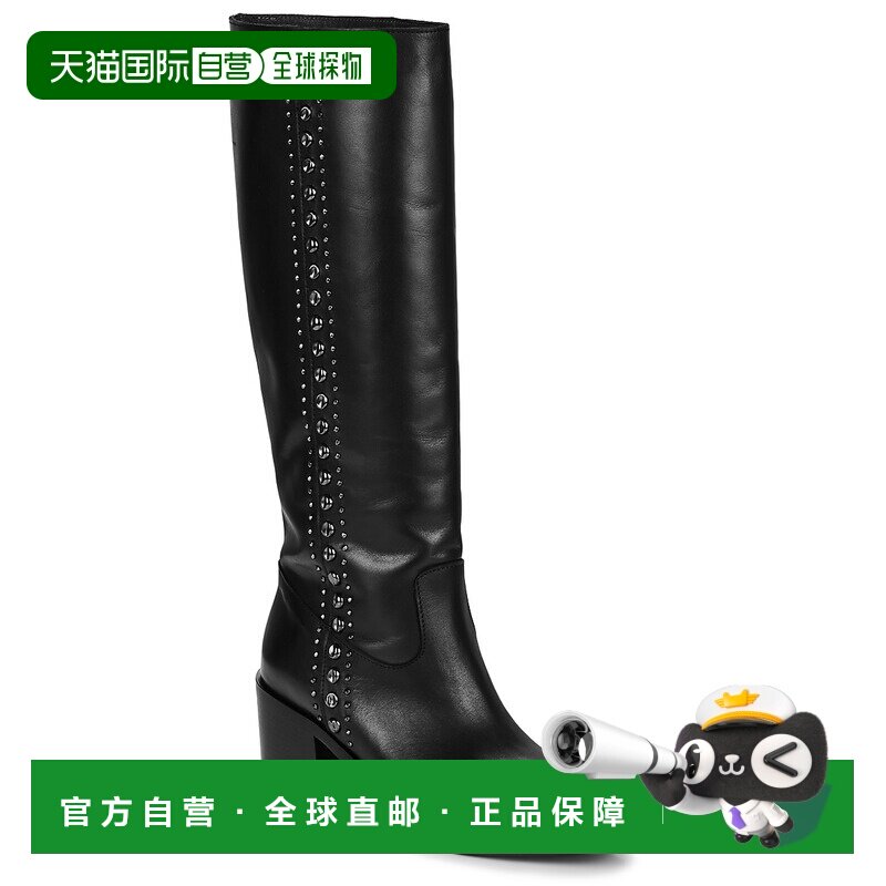 欧洲直邮Fru.it   女士鞋子长筒靴 9045-440-CUOIO-KOMBAT-NERO-B
